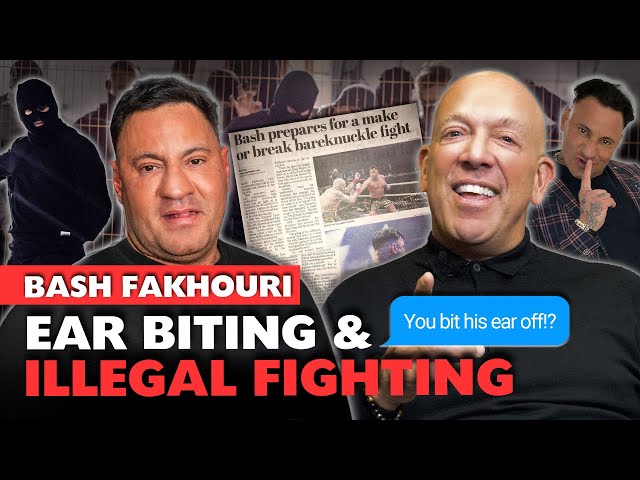 BASH Fakhouri: Ear Biting & Illegal Fighting! Brutal True Story of an Underground Fighting Savage