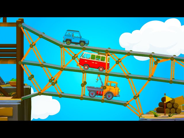 This Physics Defying Bridge Actually Works! - Poly Bridge 3