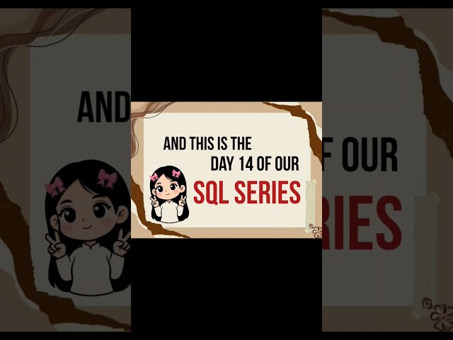 SQL Day 14 🚀 JOINS — Tables Ko Connect Kaise Karein?