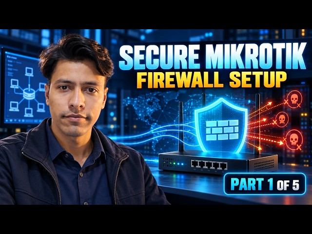 How to Secure a MikroTik Router – Complete Firewall Setup