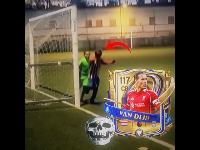 Hero Van Dijk 😂 #eafc #fcmobile #fifa