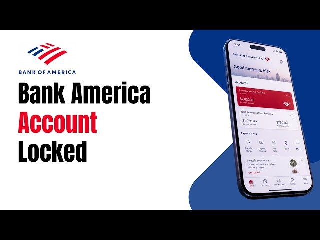 How to Fix Bank of America Account locked