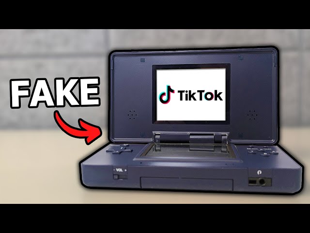 I bought a FAKE DS from TikTok Shop... (it's weird)