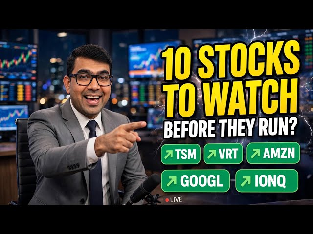 TSM, AMZN, GOOGL & 7 More: My Top 10 Stocks to Watch Right Now | Mega Wealth Blueprint 
