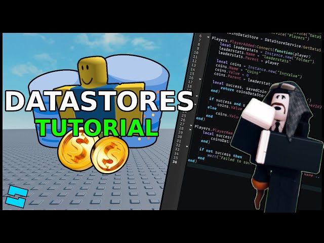 How to make SAVING COINS using datastores in roblox studio! 💾
