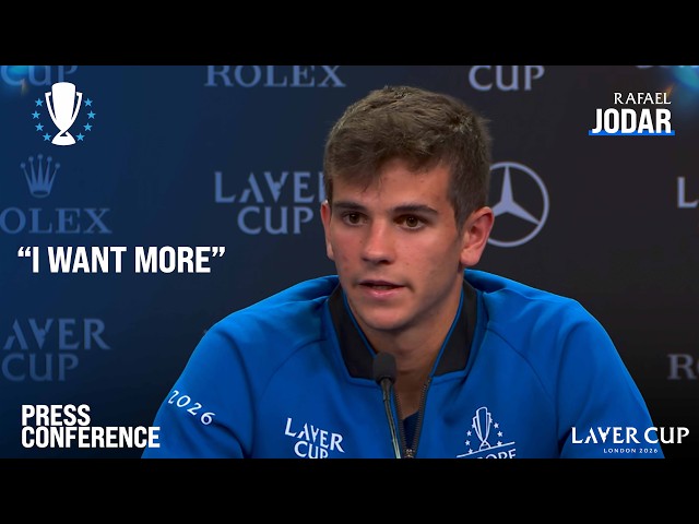 Rafael Jodar Press Conference | Laver Cup 2026 Match 3