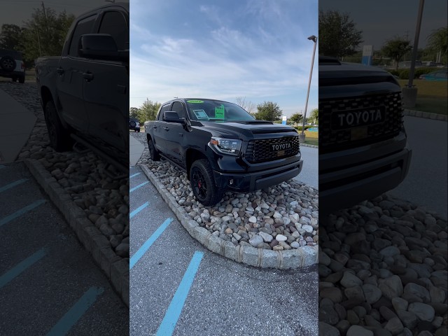 WHAT A FIND! Low Miles One Owner 2021 Toyota Tundra TRD Pro V8