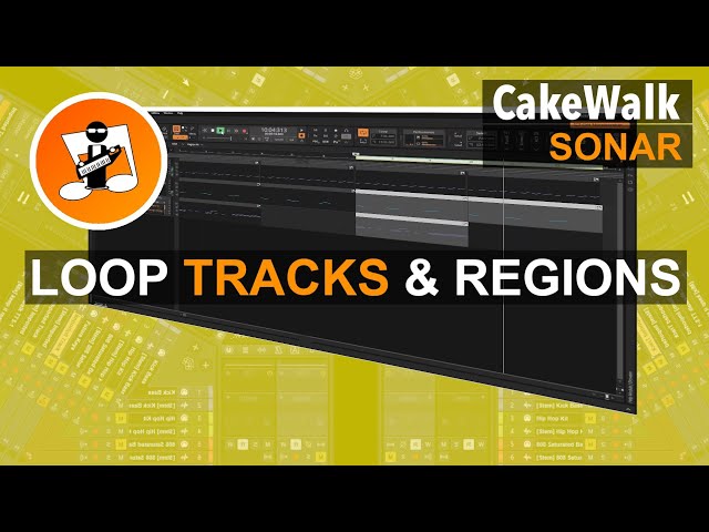 How to loop tracks and regions in Cakewalk Sonar