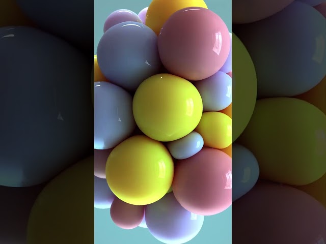 Houdini vellum inflation (with sound) ✨