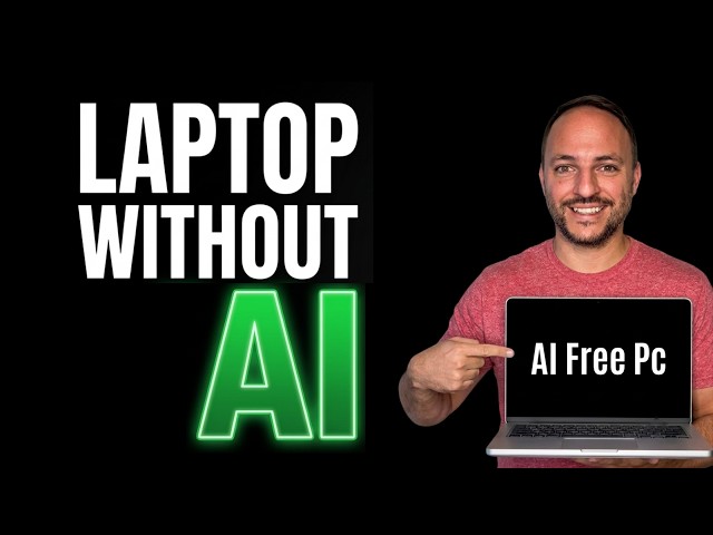 AI-Free PC: A laptop with no AI or social media access