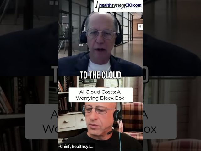 AI Costs? Wait for the Bill | Chuck Christian #healthsystemCIO #HealthcareAI #HealthIT