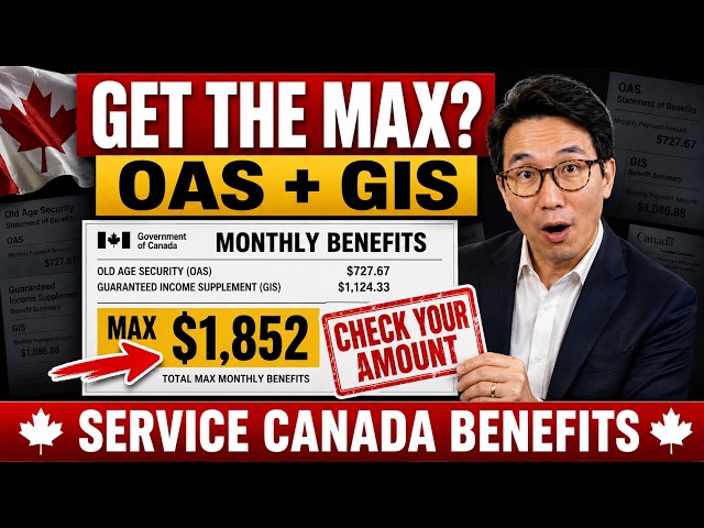 📌 OAS Plus GIS Can Pay Single Seniors Up to $1,852 a Month — Are You Getting the Full Amount?