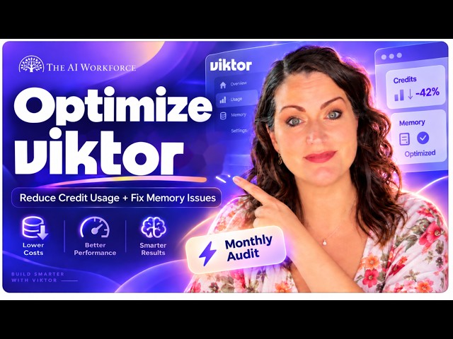 How to Optimize Viktor: Reduce Credit Usage & Fix Memory Issues
