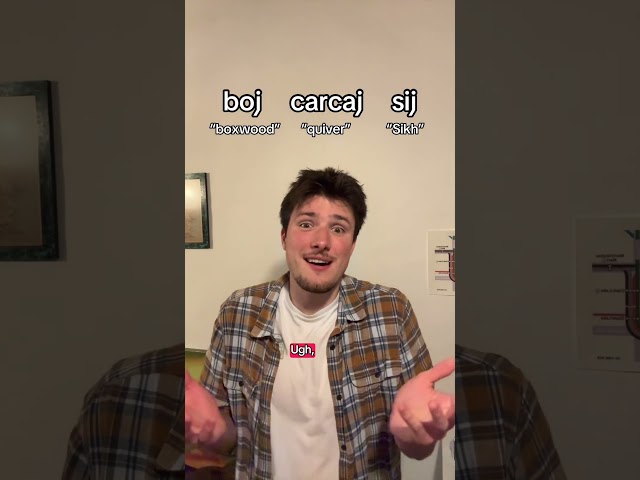 The hardest Spanish words for English speakers