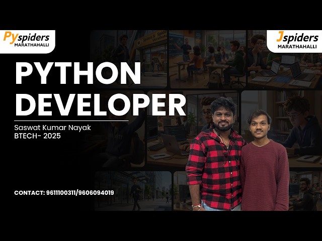 How Pyspiders Marathahalli Helped This Student Get an IT Job!