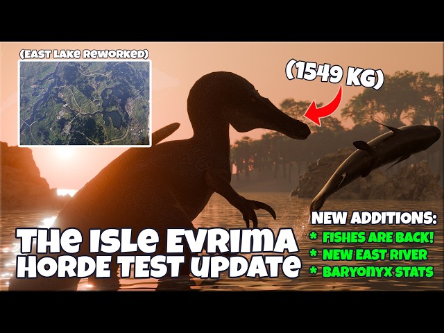 New Horde Test Patch: The Isle Evrima October Update