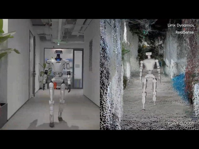 Real-Time Humanoid Navigation Demo by LimX | Powered by RealSense + NVIDIA Jetson