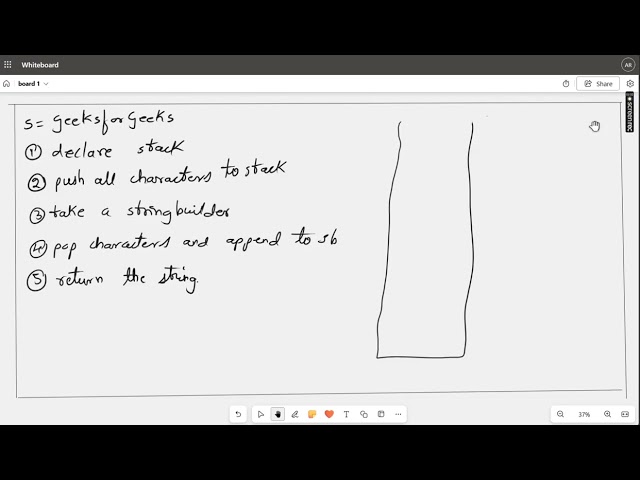 Reverse using stack - Easy - GeeksforGeeks