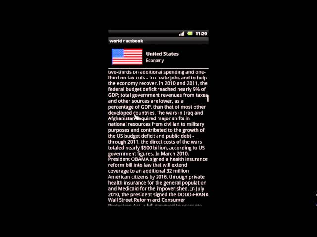 World Factbook for Android
