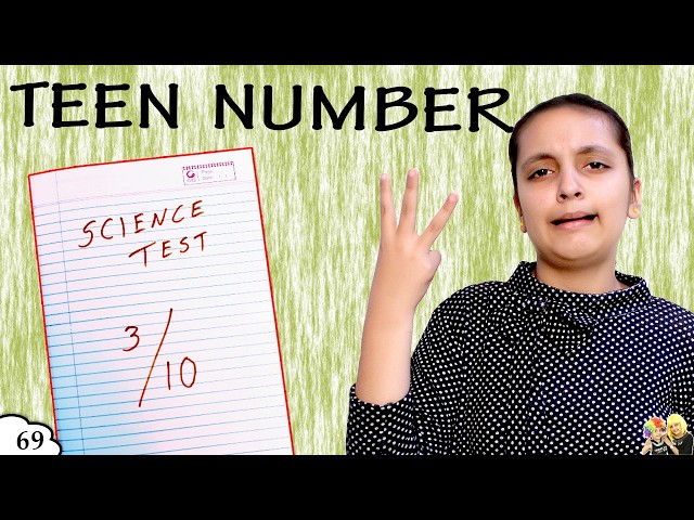 TEEN NUMBER | A Short Movie Bloopers | Students after exams | Ep 69 Aayu and Pihu Show