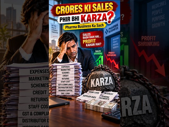 Crores Ki Sales, Phir Bhi Karza! 😱 Pharma Company Owners Ka Sach
