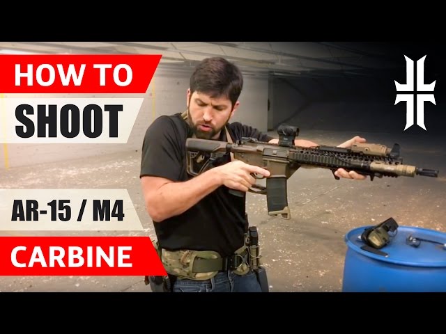 How to Shoot an AR-15 / M4 Carbine