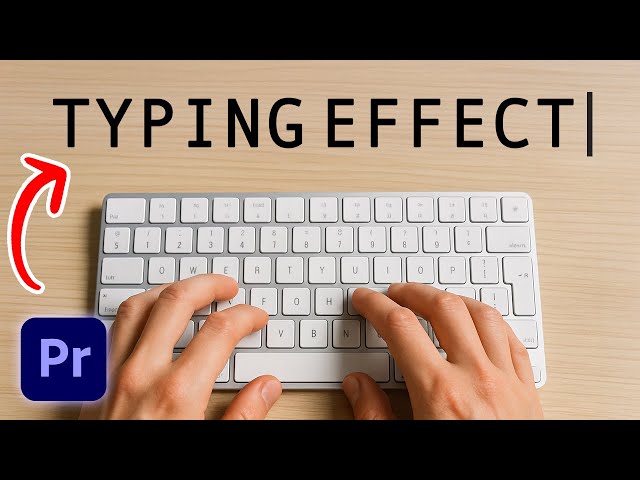 How To Make A Typing Effect In Premiere Pro