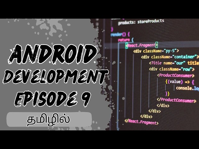Android Basics | Episode 9 | Kotlin | Android Studio | Jetpack Compose | RD National College, Erode