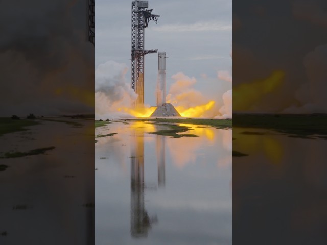 STATIC FIRE! SpaceX Starship Booster 20