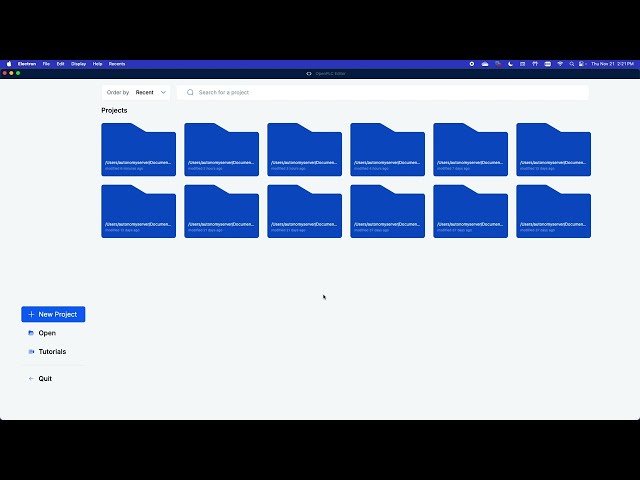 Preview of the new OpenPLC Editor