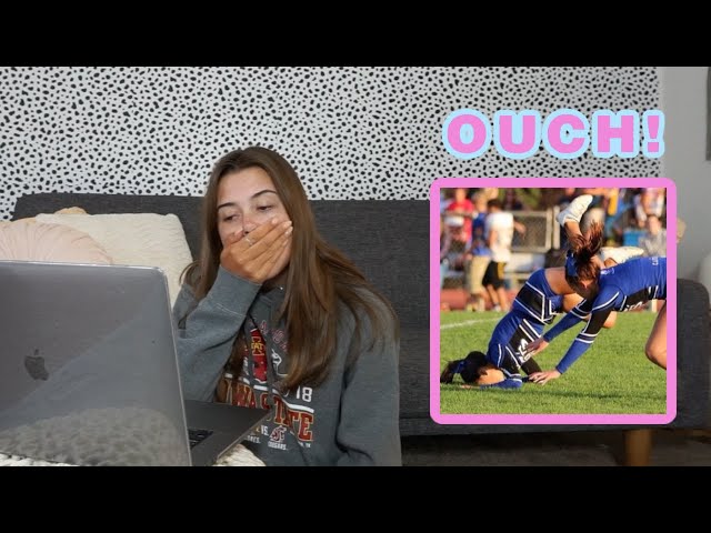 REACTING TO FUNNY CHEER FAILS