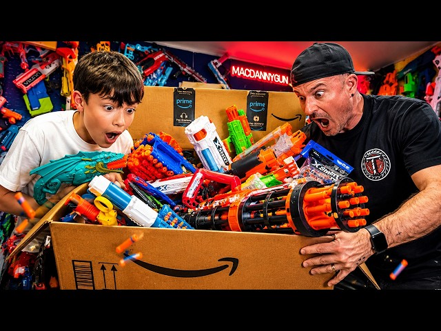 WE BOUGHT NERF GUNS ONLINE!