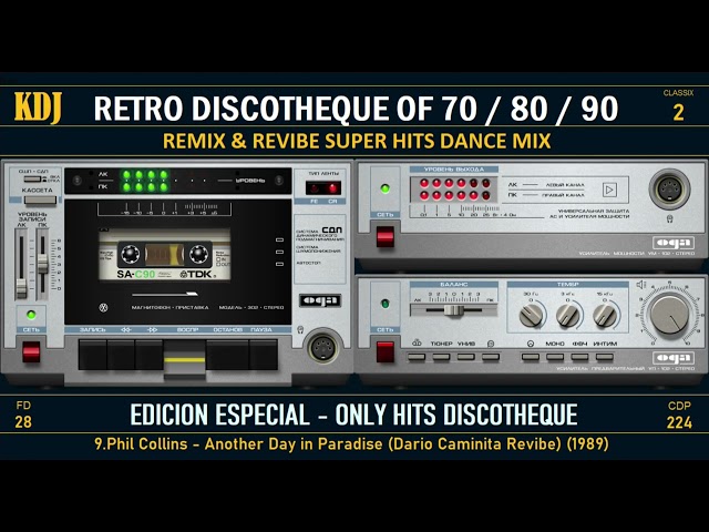 50 Top Hits Retro Remix 70s 80s 90s (Retro Disco Remix KDJ 02)(Forever Discotheque 28)(Kdj 2026)