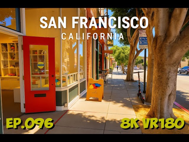 Ep.096 San Francisco California - Where Hayes Valley Meets The Civic Center 8K VR180 3D Travel