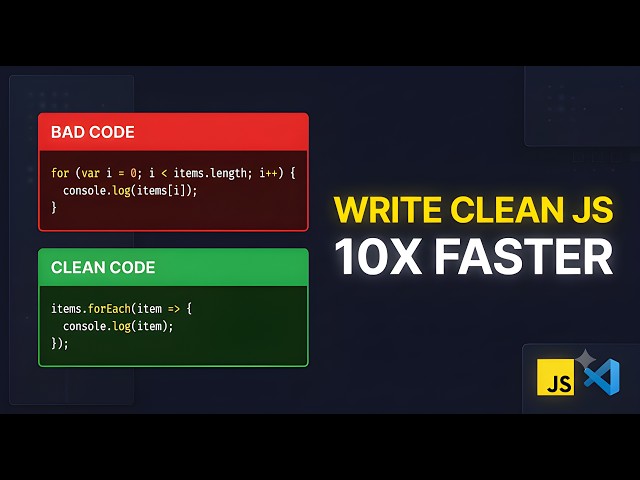 Stop Writing Bad JavaScript! (5 Clean Code Tricks)