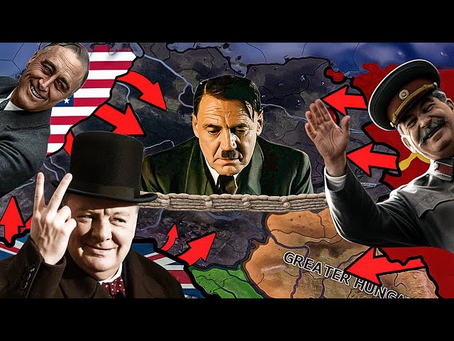 Historical Germany vs the Hardest HOI4 AI