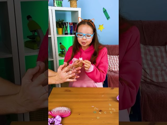 El esmalte de uñas vence a la liga elástica 💅🪢 ¡Mira esto! ✨😲