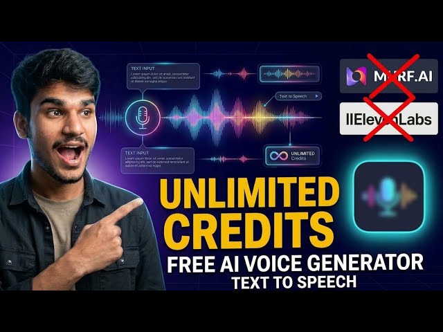 FREE AI Voice Generator with UNLIMITED CREDITS | Generate AI Voice in Any Language