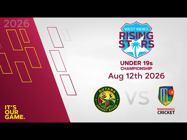 🔴 LIVE Guyana v Windward Islands | CWI Women’s Under 19 | 20 Over Championships 2026