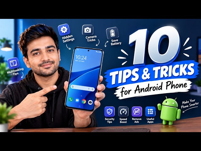 10 Android Tips & Tricks You Must Know in 2026!🤯 Hidden Android Features