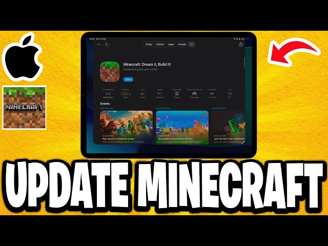 How To Update Minecraft On iPad