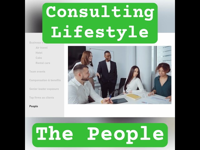 Glamorous Consulting Life – The People