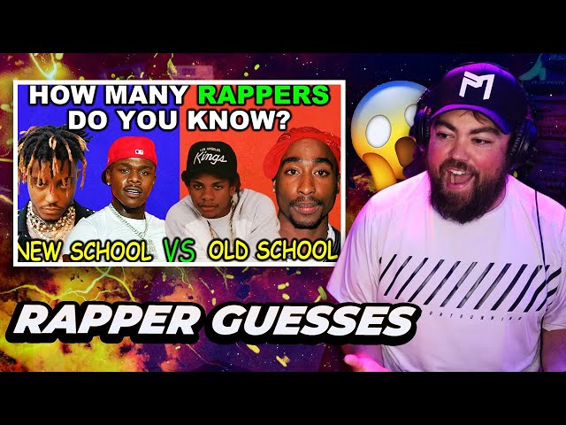 GUESS THE RAPPER CHALLENGE | NEW SCHOOL VS OLD SCHOOL