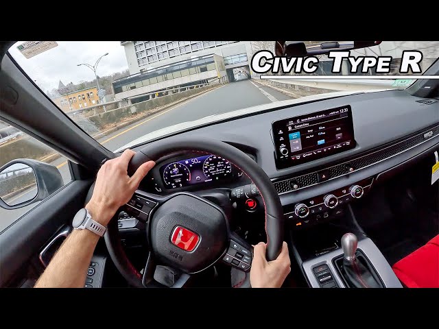 Living with The 2023 Honda Civic Type R - Morning Commute (POV Binaural Audio)