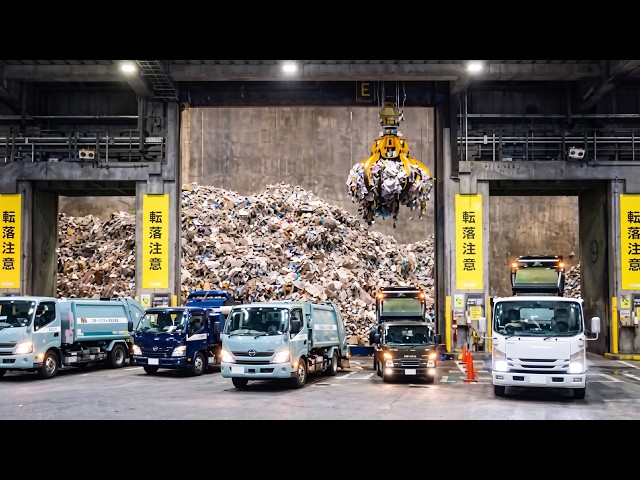 How Japan Processes 800 Tons of Burnable Waste a Day to Keep Cities Clean