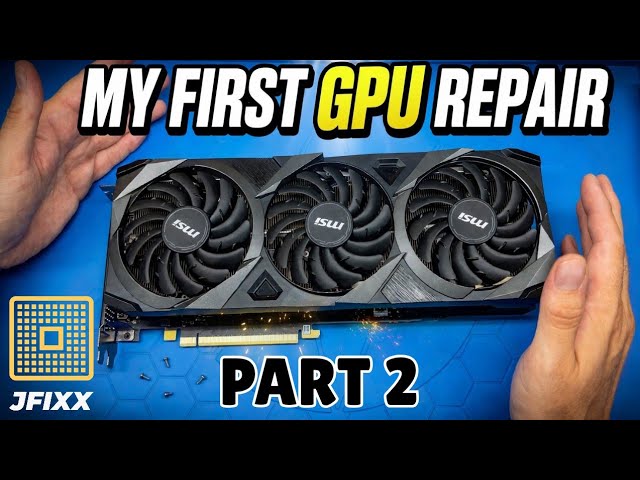 GPU Repair - MSI 3070TI - Turns into a nightmare!