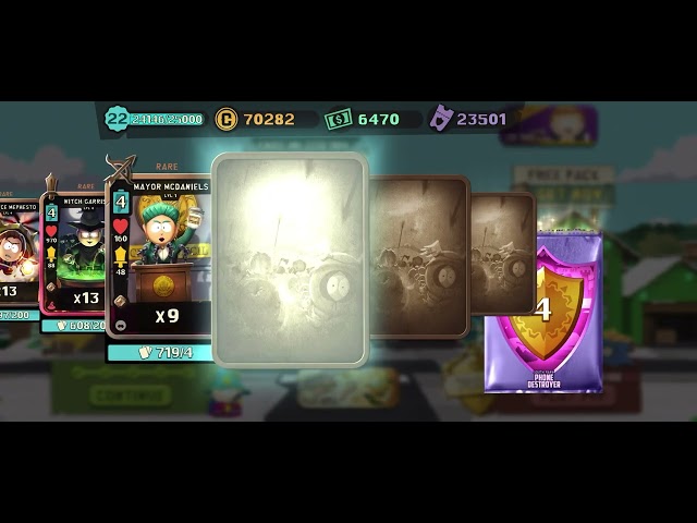 end of season pack 3/2/26 Legendary season end south park phone destroyer