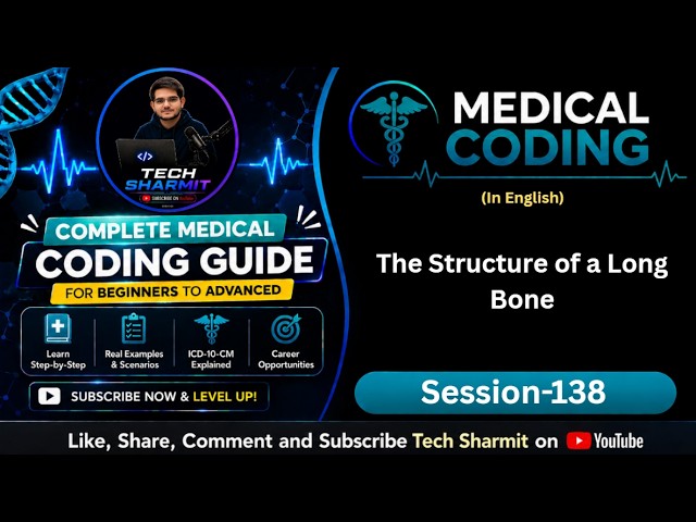 Skeletal System - Axial and Appendicular Skeleton | Medical coding  | Medical coding course (Ep-138)