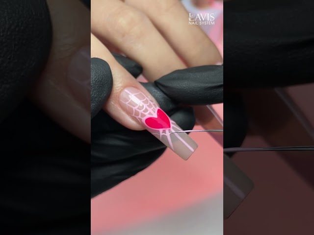 Gorgeous Pinky Spider Web Nail Art Design - Best 2023 Halloween Nail DIY