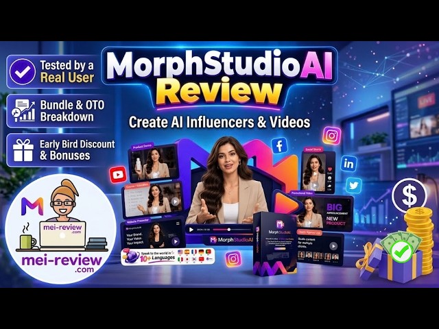 MorphStudio AI Review 2026 🔥 AI Talking Avatar Video Creator: Is It Worth It? 🚀 Full Demo + Bonuses